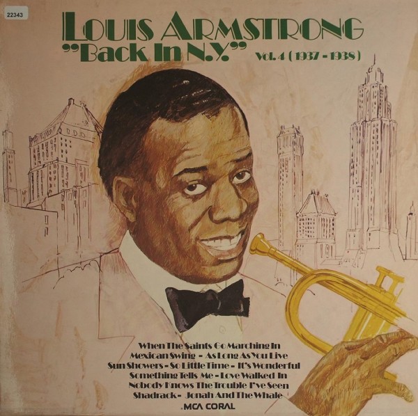 Armstrong, Louis: Back in N.Y. Vol. 4 (1937-1938)