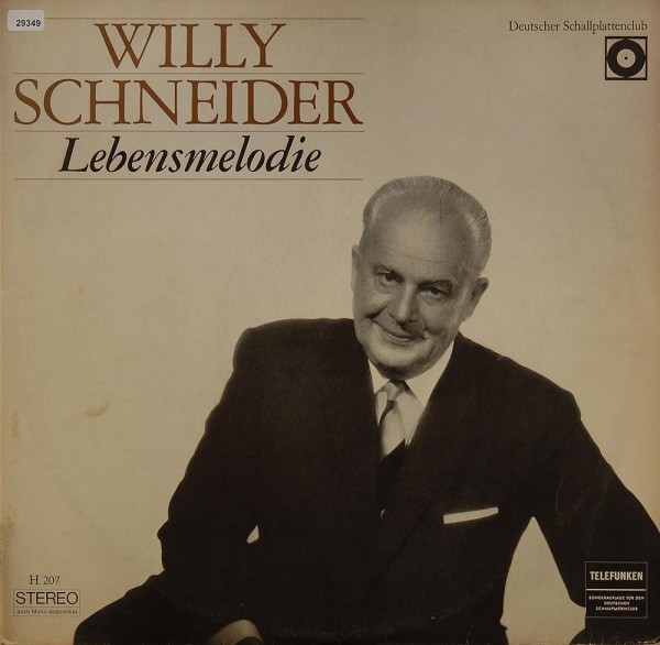 Schneider, Willy: Lebensmelodie