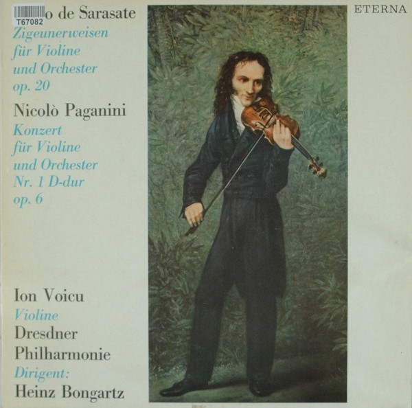 Pablo de Sarasate / Niccolò Paganini - Ion : Zigeunerweisen Für Violine Und Orchester Op. 20 / Konze