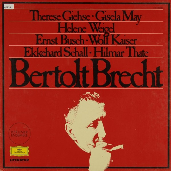 Brecht: Bertolt Brecht - Berliner Ensemble