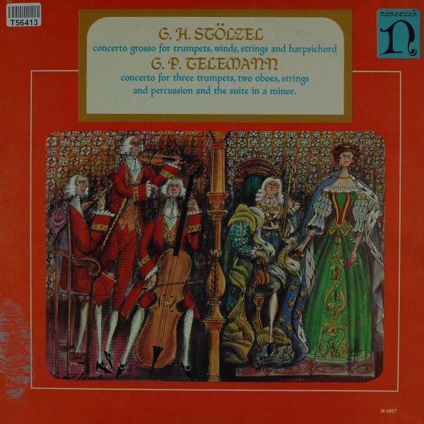 Gottfried Heinrich Stölzel And Georg Philipp Telemann: Concerto Grosso For Trumpets, Winds, Strings