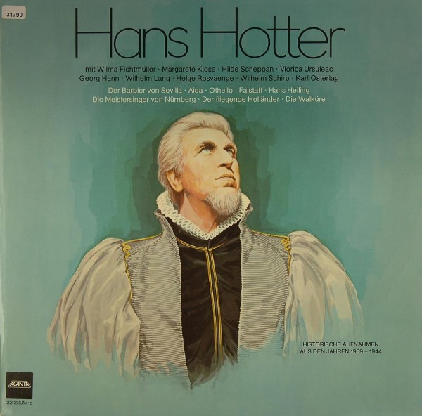 Hotter, Hans: Same