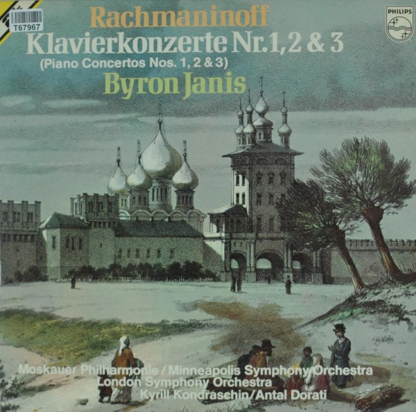 Sergei Vasilyevich Rachmaninoff, Byron Jani: Klavierkonzerte Nr.1, 2 &amp; 3 = (Piano Concertos Nos. 1,