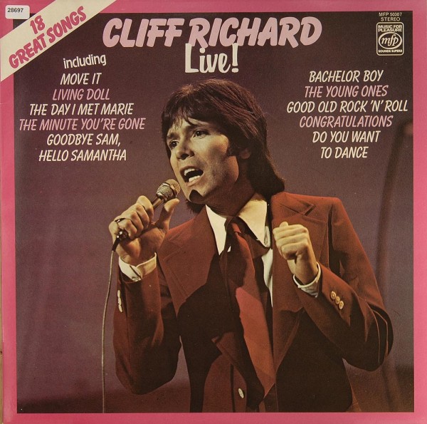 Richard, Cliff: Live !