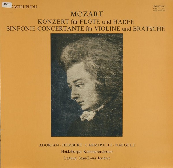 Mozart: Konzert für Flöte und Harfe