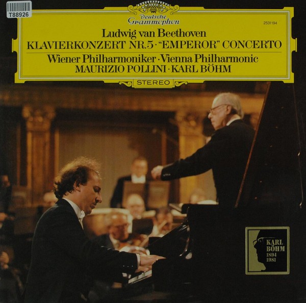 Ludwig van Beethoven - Wiener Philharmoniker: Klavierkonzert Nr.5 · &quot;Emperor&quot; Concerto