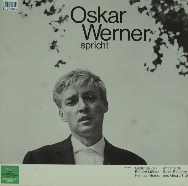 Oskar Werner: Spricht Gedichte