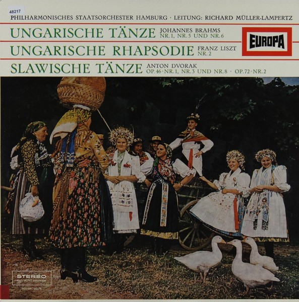 Brahms / Liszt / Dvorák: Ungarische Tänze / Ung. Rhapsodie / Slaw. Tänze
