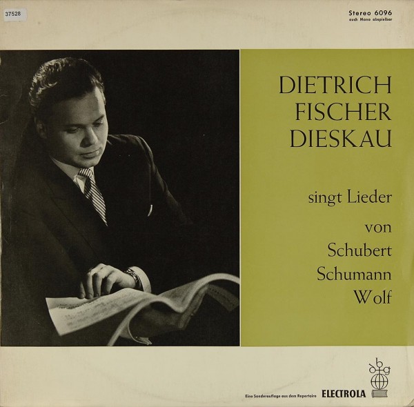 Fischer-Dieskau, Dietrich: Lieder von Schubert, Schumann &amp; Wolf