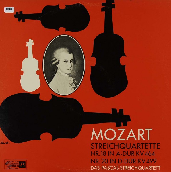 Mozart: Streichquartette Nr. 18 KV 464 / Nr. 20 KV 499