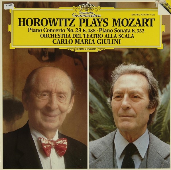 Horowitz: Horowitz plays Mozart