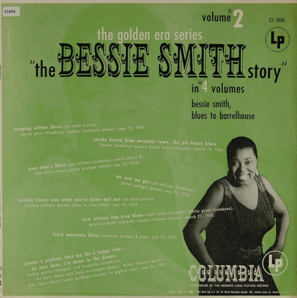 Smith, Bessie: The Bessie Smith Story Vol. 2