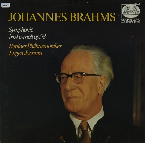 Brahms: Symphonie Nr. 4 e-moll