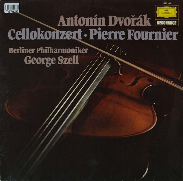 Antonín Dvořák - Pierre Fournier, George Szell, Berliner Philharmoniker: Cellokonzert