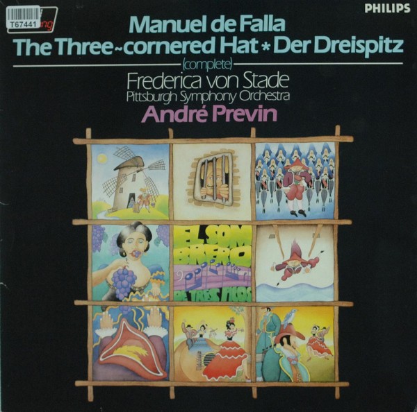André Previn, The Pittsburgh Symphony Orche: Manuel De Falla, The Three-Cornered Hat