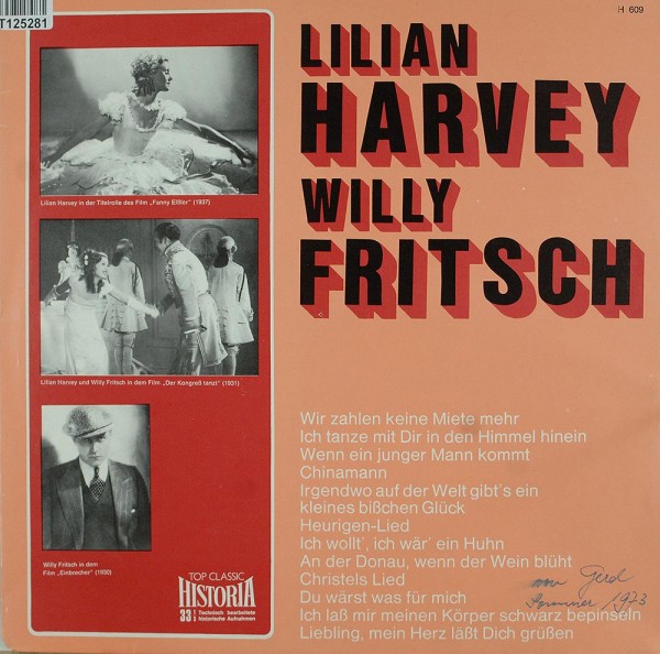 Lilian Harvey, Willy Fritsch: Lilian Harvey / Willy Fritsch