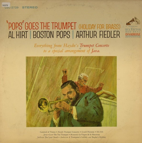 Fiedler, Arthur &amp; Boston Pops / Hirt, Al: Pop goes the Trumpet