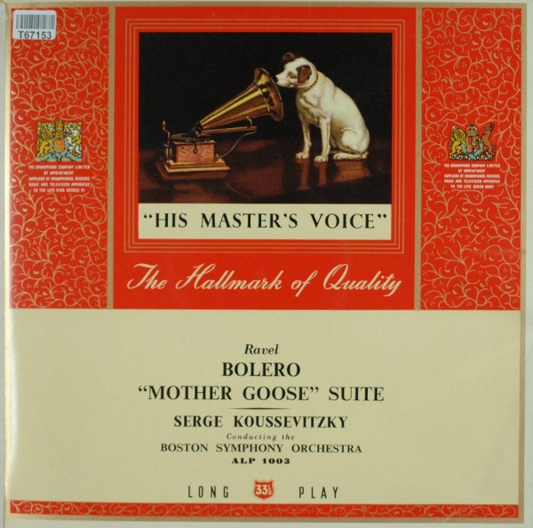 Maurice Ravel - Serge Koussevitzky Conducti: Bolero / Mother Goose Suite