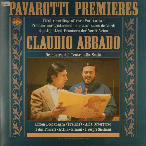 Pavarotti, Luciano: Pavarotti Premieres