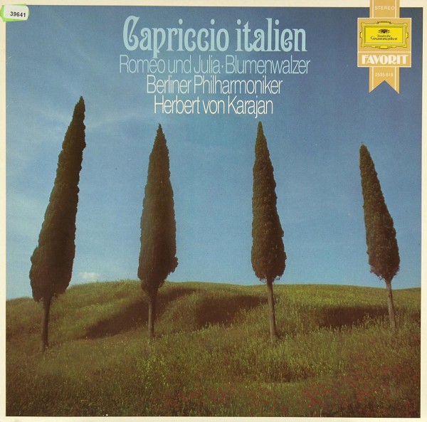 Tschaikowsky: Capriccio Italien / Romeo &amp; Julia / Blumenwalzer