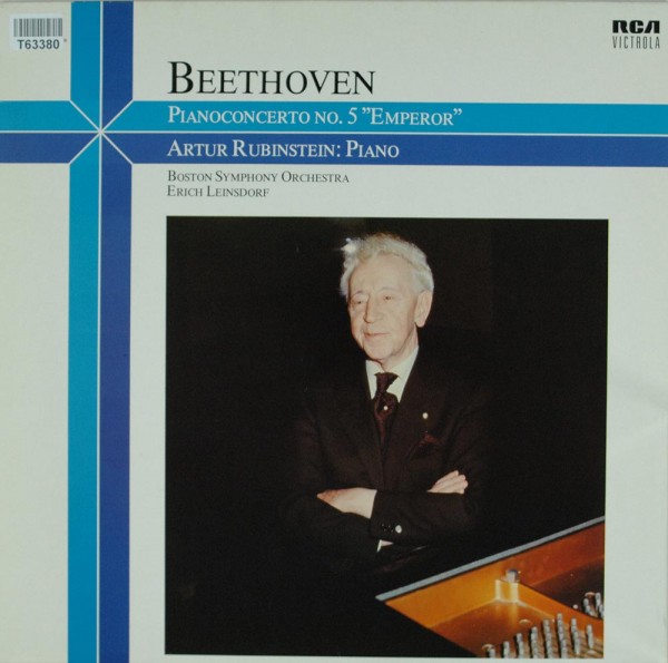 Ludwig van Beethoven, Arthur Rubinstein, Boston Symphony Orchestra, Erich Leinsdorf: Pianoconcerto N
