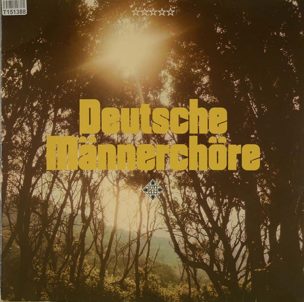 Various: Deutsche Männerchöre