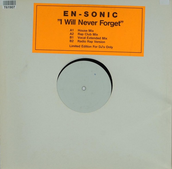 EN-Sonic: I Will Never Forget