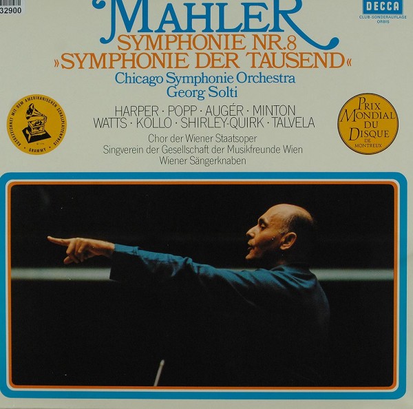 Gustav Mahler - The Chicago Symphony Orchest: Symphonie No. 8 (Symphonie Der Tausend)
