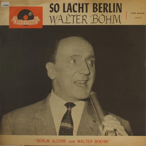 Böhm, Walter: So lacht Berlin