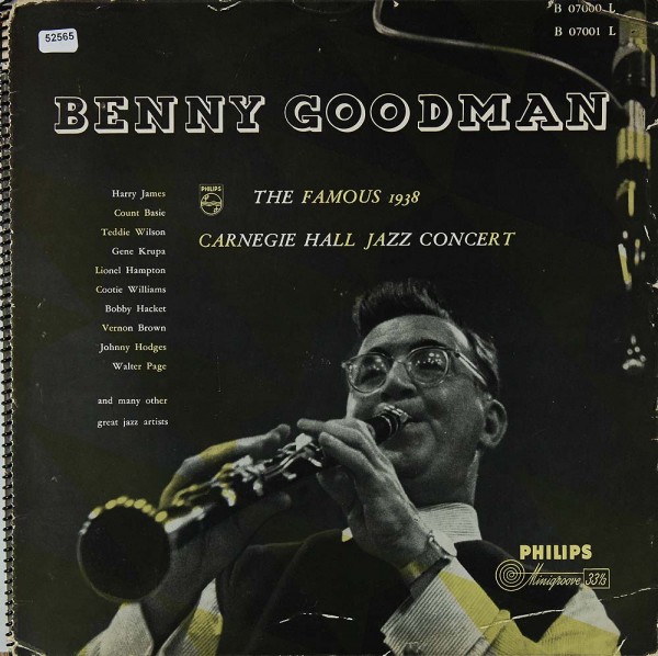 Goodman, Benny: The Famous 1938 Carnegie Hall Jazz Concert 1&amp; 2