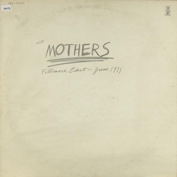 Mothers of Invention, The: Fillmore East - June 1971