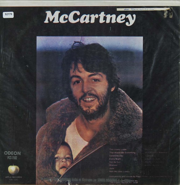 McCartney, Paul: McCartney