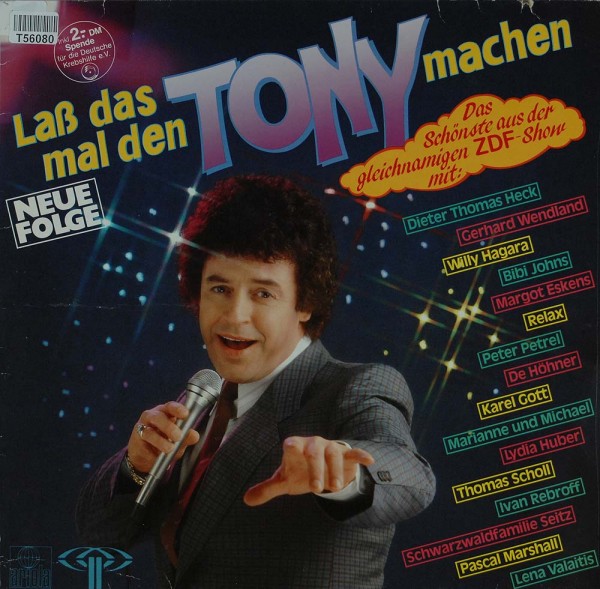 Various: Laß Das Mal Den Tony Machen • Neue Folge