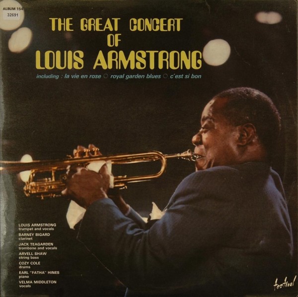 Armstrong, Louis: The Great Concert of Louis Armstrong