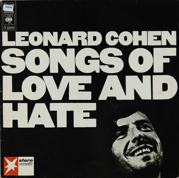Cohen, Leonard: Songs of Love and Hate