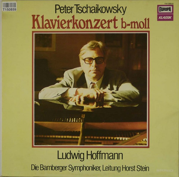 Pyotr Ilyich Tchaikovsky By Ludwig Hoffmann: Klavierkonzert B-Moll / Konzert Für Klavier Und Orchest