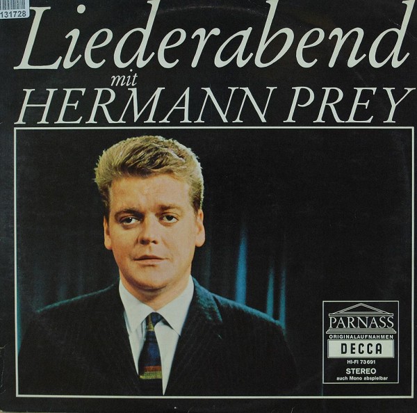 Hermann Prey: Ein Liederabend Mit Hermann Prey