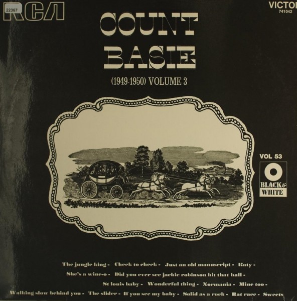Basie, Count: Count Basie (1949-1950) Volume 3