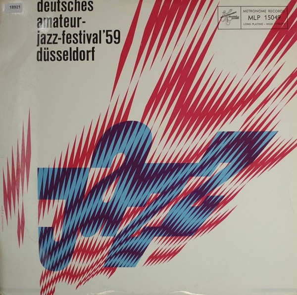 Various: Deutsches Amateur-Jazz-Festival `59 Düsseldorf