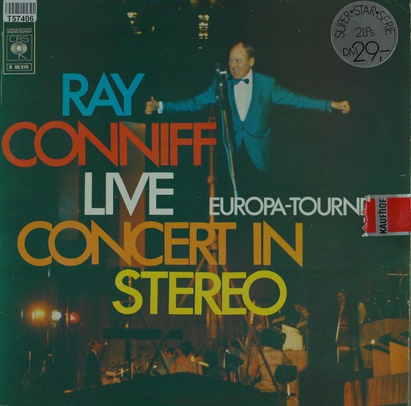 Ray Conniff: Live Concert In Stereo / Europa Tournee &#039;69