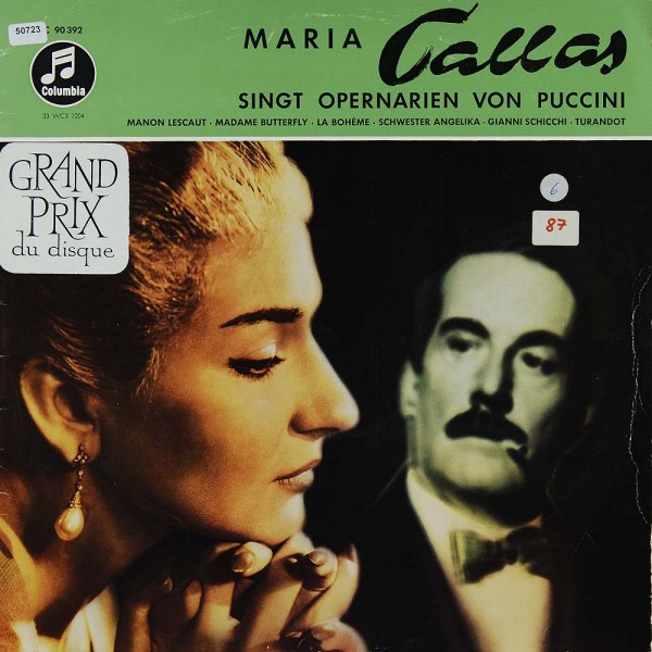 Callas, Maria: Maria Callas singt Opernarien von Puccini