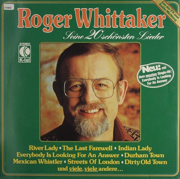 Whittaker, Roger: Seine 20 schönsten Lieder
