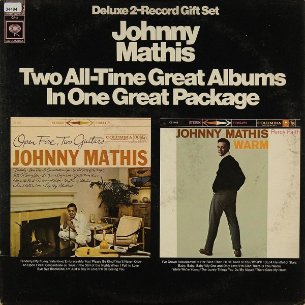 Mathis, Johnny: Warm / Open Fire, Two Guitars