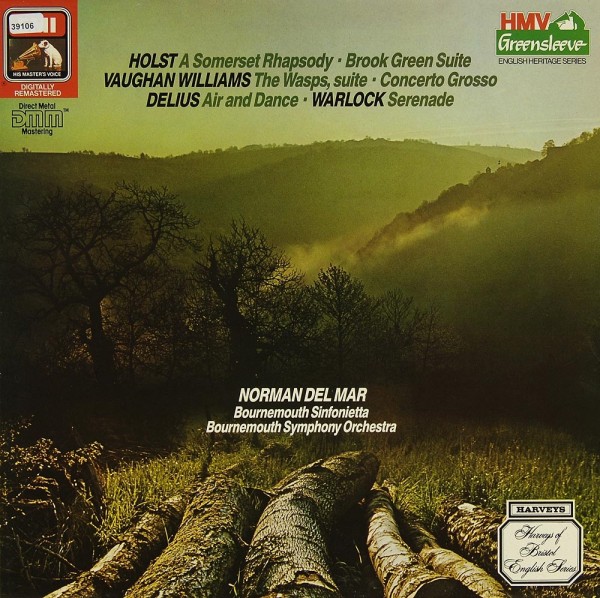 Holst / Vaughan Williams / Delius / Warlock: Somerset Rhapsody / Wasps / Air &amp; Dance / Serenade