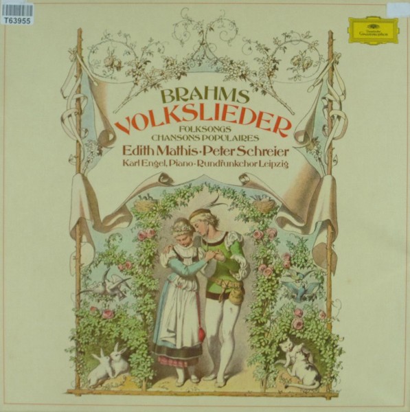 Johannes Brahms, Edith Mathis, Peter Schrei: Volkslieder · Folksongs · Chansons Populaires