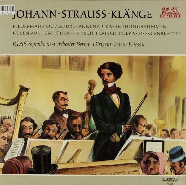 Johann Strauss Jr. - Ferenc Fricsay, RIAS Symphonie-Orchester Berlin: Johann-Strauss-Klänge / Fleder