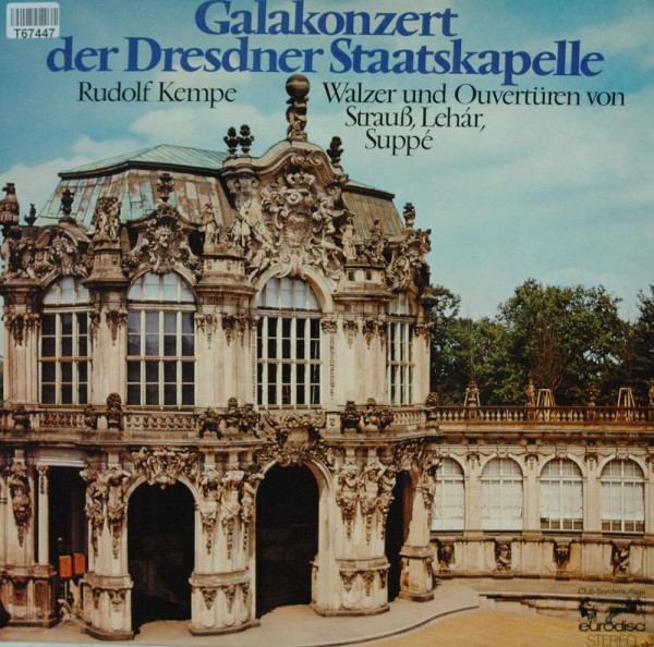 Rudolf Kempe, Staatskapelle Dresden: Galakonzert Der Dresdner Staatskapelle (Walzer Und Over