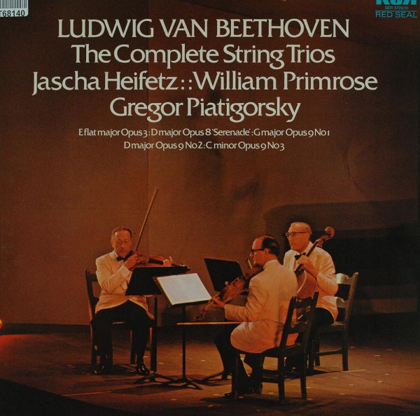 Ludwig van Beethoven - Jascha Heifetz :: Wi: The Complete String Trios
