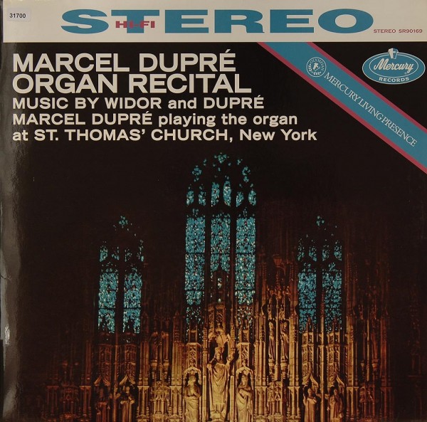 Dupré, Marcel: Organ Recital