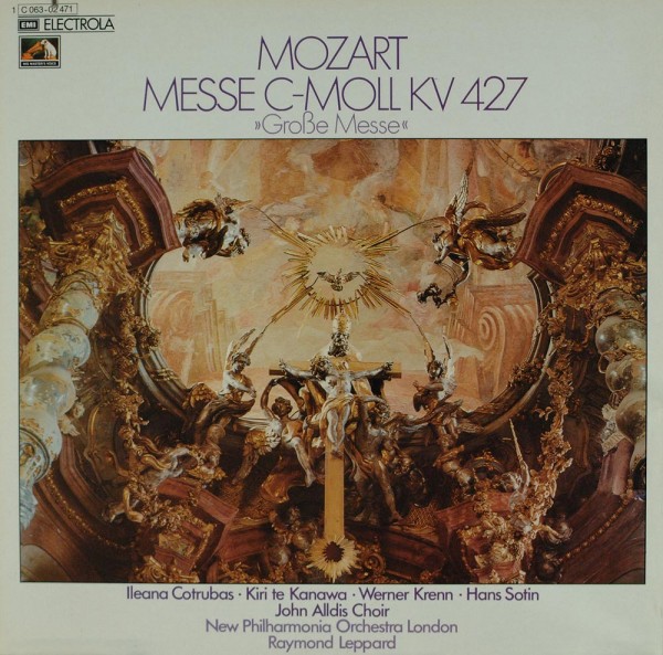 Wolfgang Amadeus Mozart - Ileana Cotrubas •: Messe C-moll, KV 427 »Große Messe«